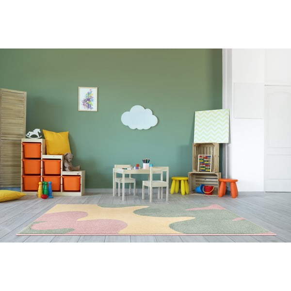 Kinderteppich 120 × 170 cm Hugsy Mint - FD-image-1