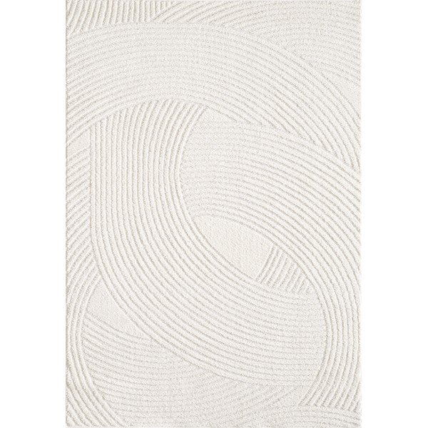 Cremefarbener Teppich 120 × 170 cm Zephyr - ESTE
