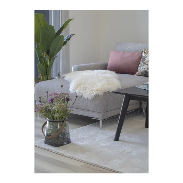 Weißes Schafsfell, 50 × 85 cm Lambskin - House Nordic-image-2