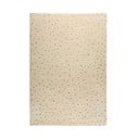 Schwarzer/cremefarbener Teppich 140 × 200 cm Dottie Black - Universal