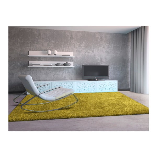 Grüner Teppich 67x125 cm Aqua Liso – Universal-image-1