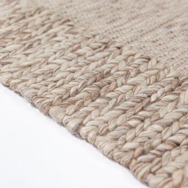 Handgewebter Teppich mit Wollanteil in Naturfarbe, 200 × 290 cm Rue - Flair Rugs-image-4
