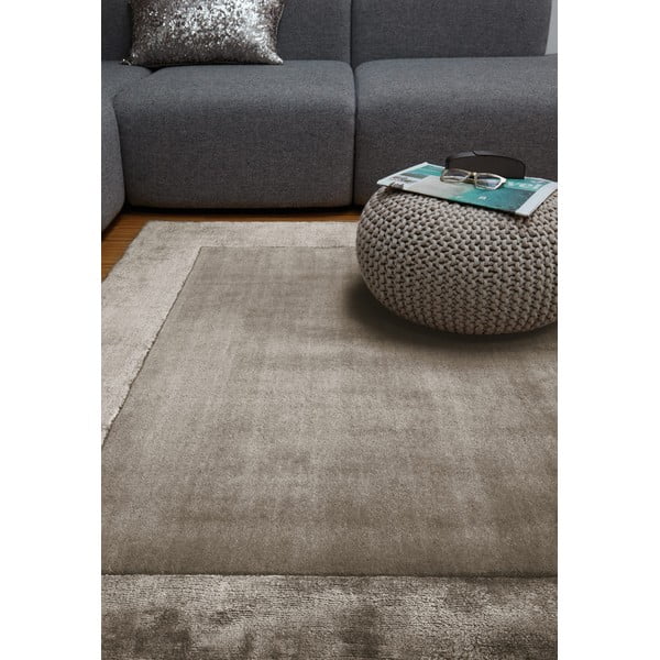 Brauner, handgewebter Teppich mit Wollanteil, 200 × 290 cm Ascot - Asiatic Carpets-image-1
