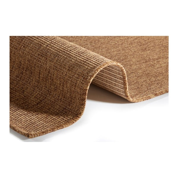 Braune Lauffläche für den Innen- und Außenbereich, 80 × 250 cm Nature - Hanse Home-image-2