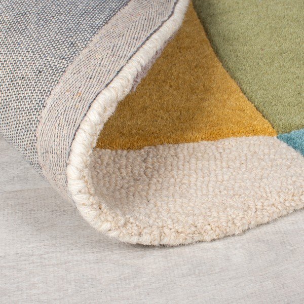 Handgewebter runder Wollteppich, Ø 160 cm Glow Multi - Flair Rugs-image-3