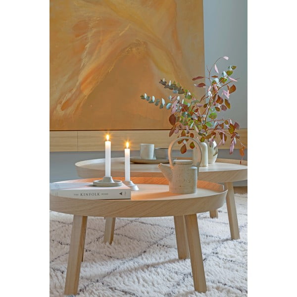 Cremefarbener, waschbarer, handgewebter Wollteppich, 140 x 200 cm Berber Soul - Lorena Canals-image-4