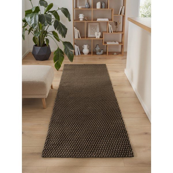 Dunkelbraune Lauffläche für den Innen- und Außenbereich, 80 × 250 cm Southwark - Ted Baker-image-1