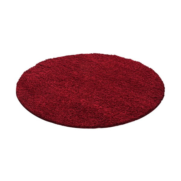 Roter runder Teppich, Durchmesser 160 cm Life - Ayyildiz Carpets
