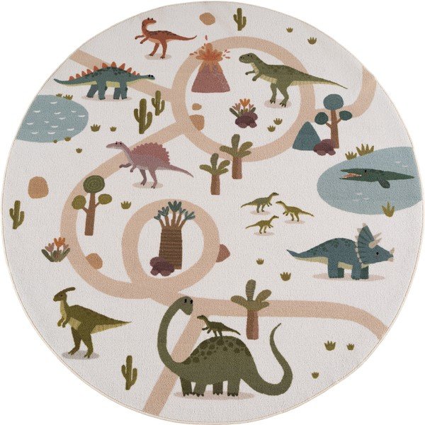 Waschbarer Kinderteppich, Ø 120 cm Coco 1131 - Ayyildiz Carpets