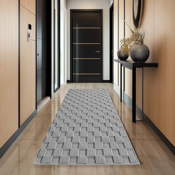 Grauer Teppich 80 × 150 cm Helix 2203 - Ayyildiz Carpets-image-1