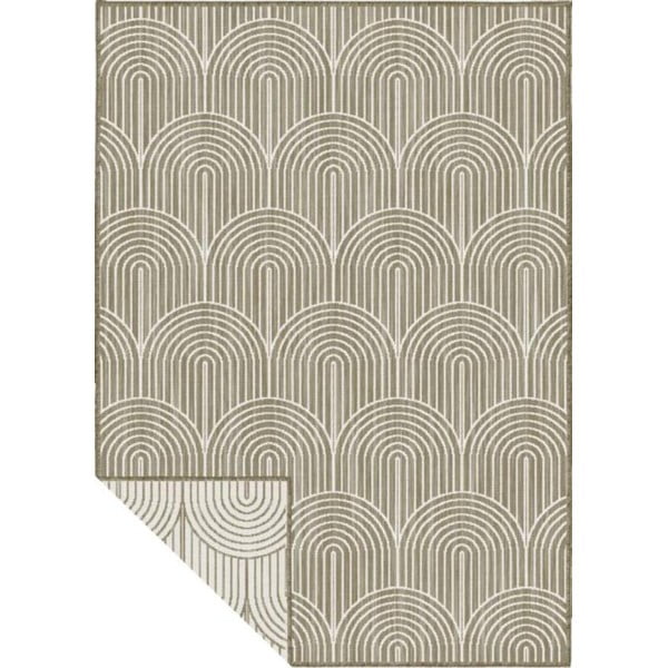 Brauner Outdoor-Teppich 120 × 170 cm Pangli Linen - Hanse Home