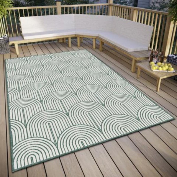 Grüner Outdoor-Teppich 160 x 230 cm Pangli Green - Hanse Home-image-2