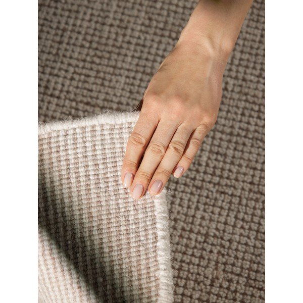 Cremefarbener, handgewebter Wollteppich, 120 × 170 cm Greenwich - Ted Baker-image-3