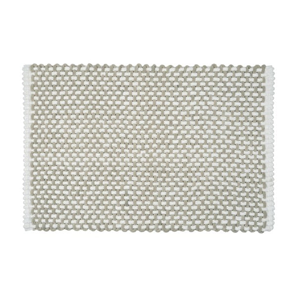 Beigefarbener Badvorleger aus Stoff, 50 x 80 cm Covelo - Wenko