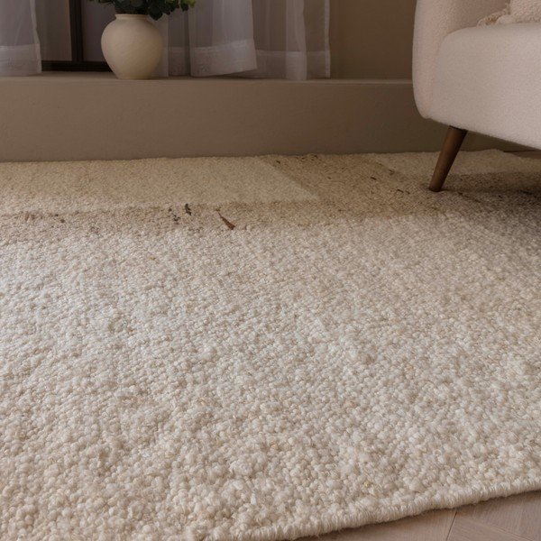 Beiger, beidseitig nutzbarer, handgewebter Wollteppich, 200 × 290 cm Napa Tumbla - Asiatic Carpets-image-2