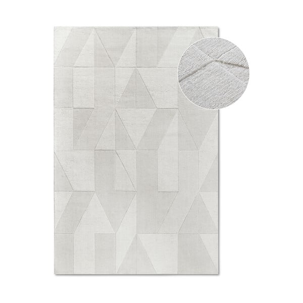 Cremefarbener, handgewebter Wollteppich, 190 × 280 cm Ursule - Villeroy&Boch