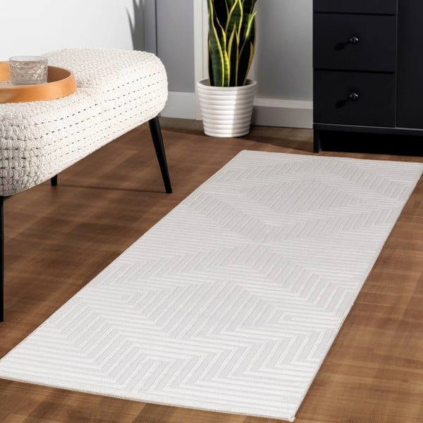 Cremefarbener Läufer 80 x 250 cm Sahara - Ayyildiz Carpets-image-1