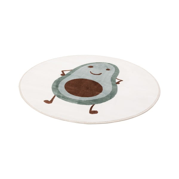 Kinderteppich in Menthol/Elfenbein, Ø 100 cm Avocado Mint - FD-image-4