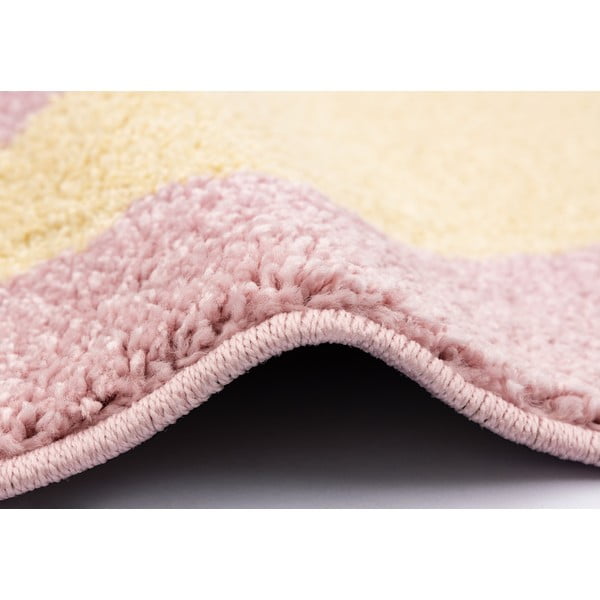 Gelb-rosa Kinderteppich, 160 × 230 cm Hugsy Vanilla - FD-image-2