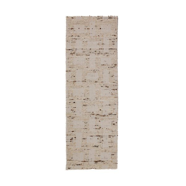 Handgewebter Läufer mit Wollanteil in Naturfarbe, 80 x 230 cm Rova Blend - Flair Rugs