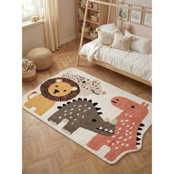 Waschbarer/handgewebter Baumwoll-Kinderteppich, 140 × 200 cm Snuggle Zoey - Hanse Home-image-1