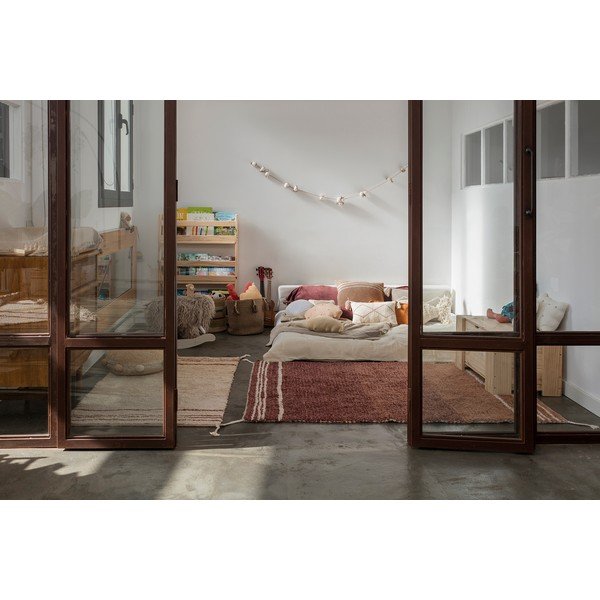 Teppich in Ziegelrot 80x140 cm Twin Toffee – Lorena Canals-image-1