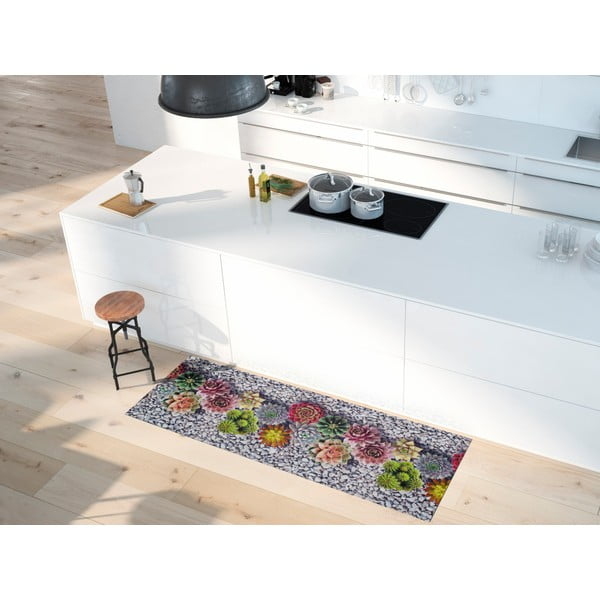Grauer Teppich 52x100 cm Sprinty Cactus – Universal-image-1