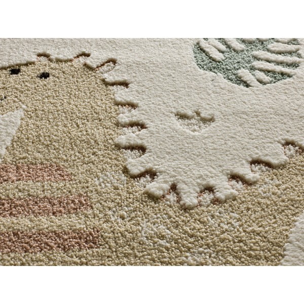 Beiger Kinderteppich 120 × 170 cm Clown - Universal-image-2