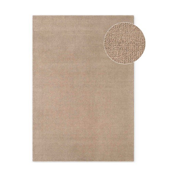 Beiger, handgewebter Wollteppich, 120 × 170 cm Greenwich - Ted Baker