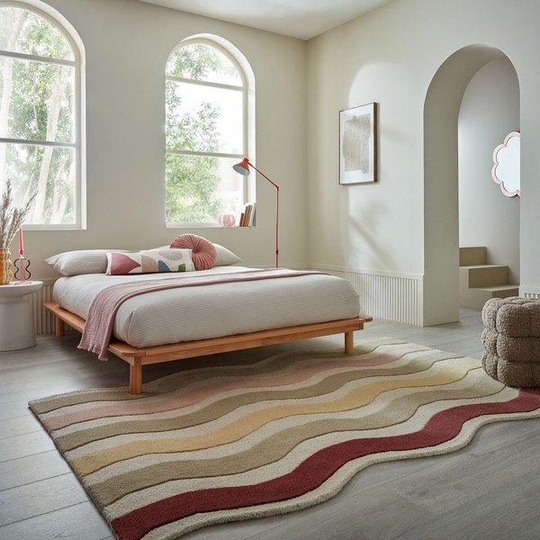 Handgewebter Wollteppich, 140 × 200 cm Cascade Wool - Flair Rugs-image-1