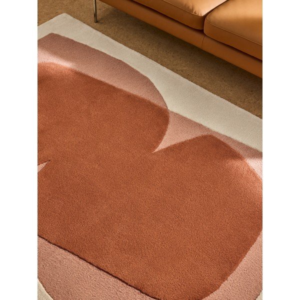 Orange/beige handgewebter Teppich 200x290 cm Kinney – MADE-image-3