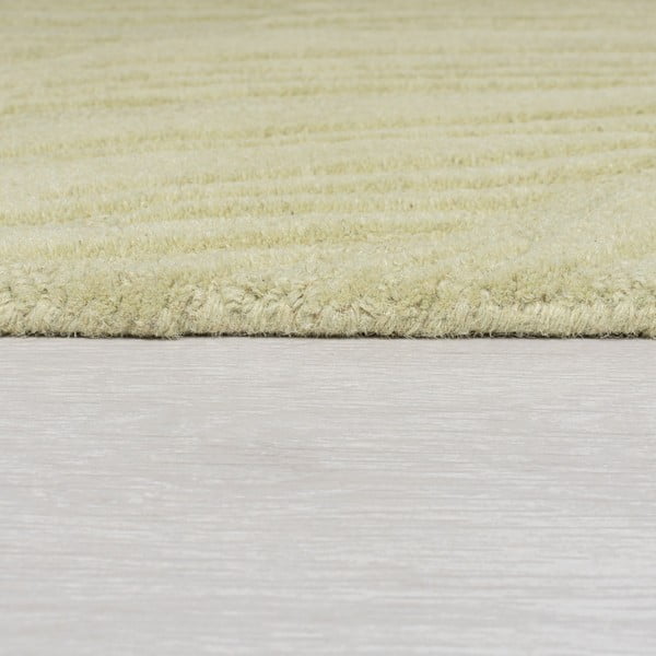 Grüner Wollteppich 200 × 290 cm Lino Leaf - Flair Rugs-image-4