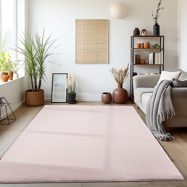 Rosa waschbarer Teppich 140 x 200 cm Sky - Ayyildiz Carpets-image-1