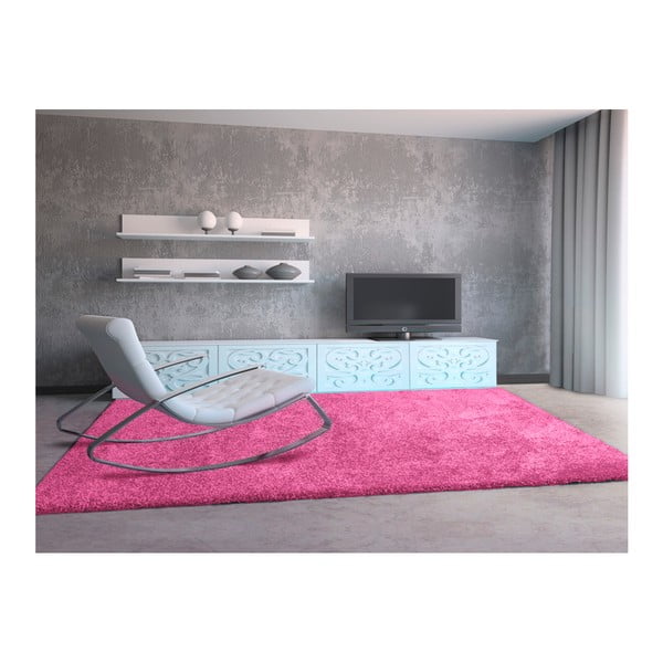 Dunkelrosa Teppich 57x110 cm Aqua Liso – Universal-image-1