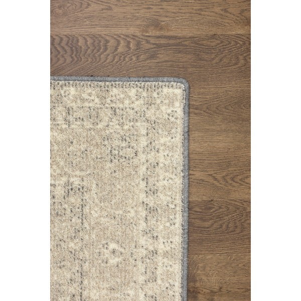Beiger Wollteppich 133 × 180 cm William - Agnella-image-3