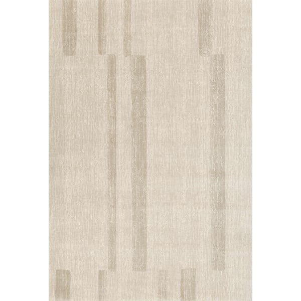 Beiger Wollteppich, 160 × 240 cm Agnus Brush Lines - Agnella