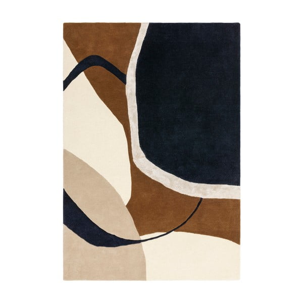 Handgewebter Wollteppich in Ziegelrot, 160 × 230 cm Matrix - Asiatic Carpets