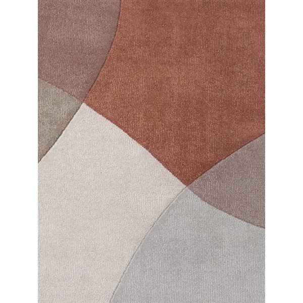 Beiger, handgewebter, runder Wollteppich, Durchmesser 200 cm Hackney Clarissa - Ted Baker-image-3