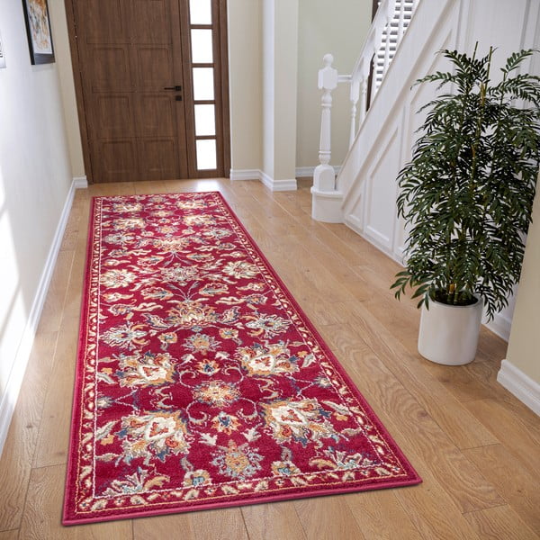 Roter Teppich, Läufer, 80 x 240 cm Orient Caracci - Hanse Home-image-1