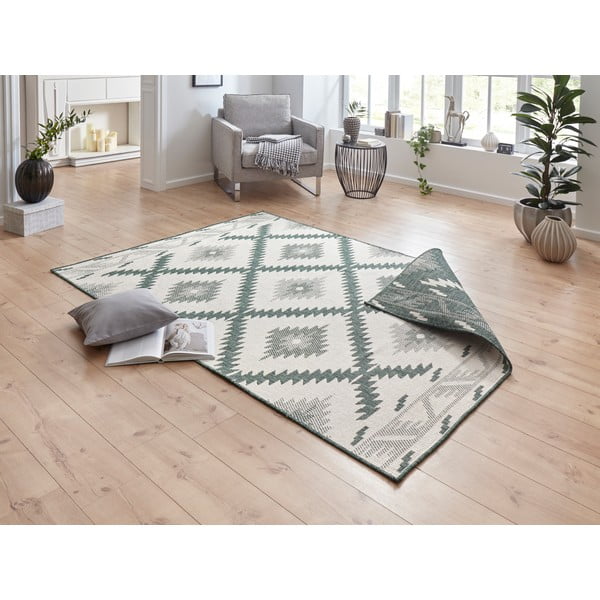 Grüner/beige Teppich für Innen- und Außenbereiche 160x230 cm Malibu – Hanse Home-image-1