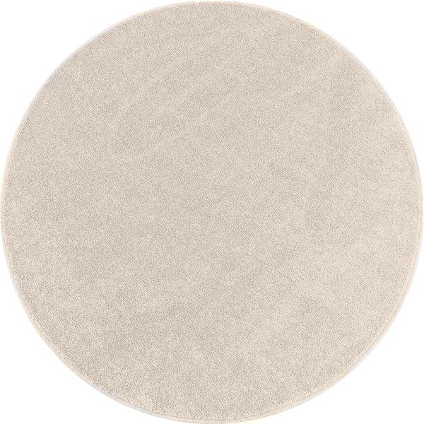 Cremefarbener runder Teppich, Durchmesser 200 cm Ata - Ayyildiz Carpets