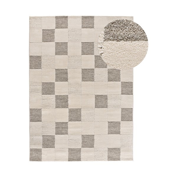Beige-cremefarbener Teppich, 160 × 230 cm Verona - Universal