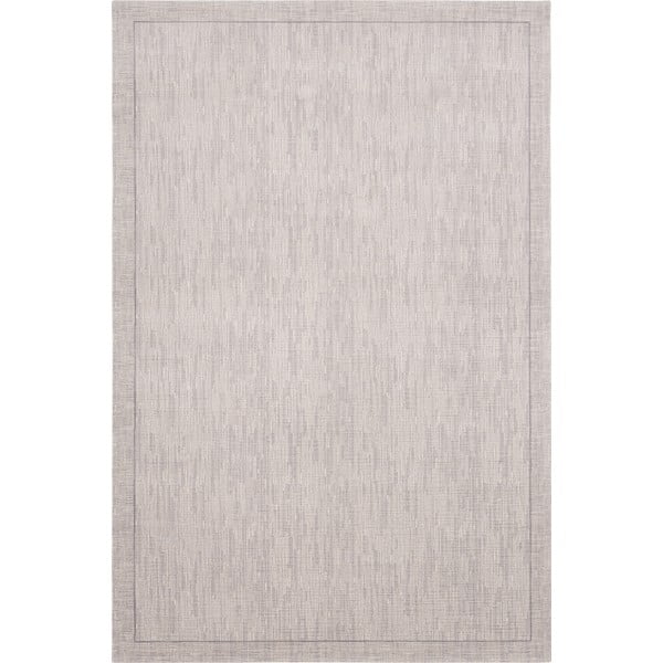 Beiger Wollteppich, 133 × 180 cm Linea - Agnella