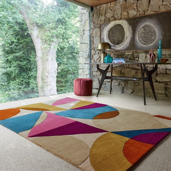 Handgewebter Wollteppich, 120 x 170 cm Oblix - Flair Rugs-image-1