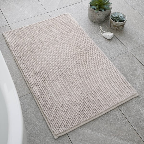 Grauer Badezimmerteppich, 50 x 80 cm Bobble - Catherine Lansfield-image-1