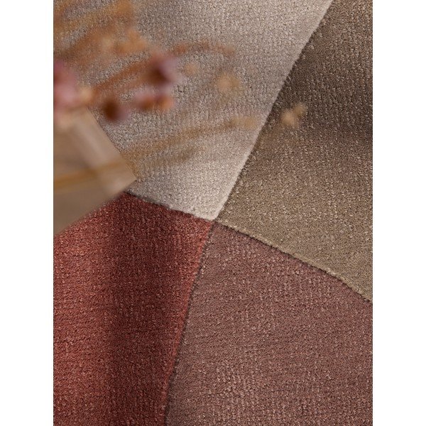 Beiger, handgewebter, runder Wollteppich, Durchmesser 200 cm Hackney Clarissa - Ted Baker-image-2
