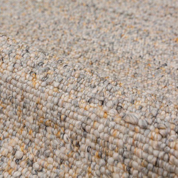 Gelb/hellgrauer, handgewebter Teppich, 160 × 230 cm Finley - Flair Rugs-image-2