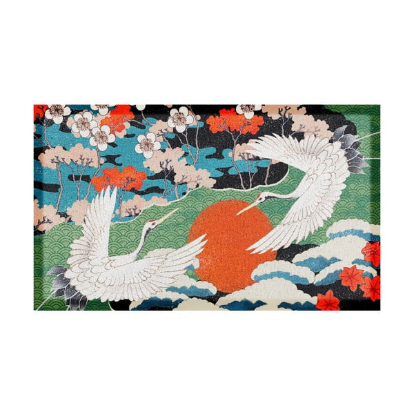 Fußmatte 40 × 70 cm Japanese Bird - Artsy Doormats