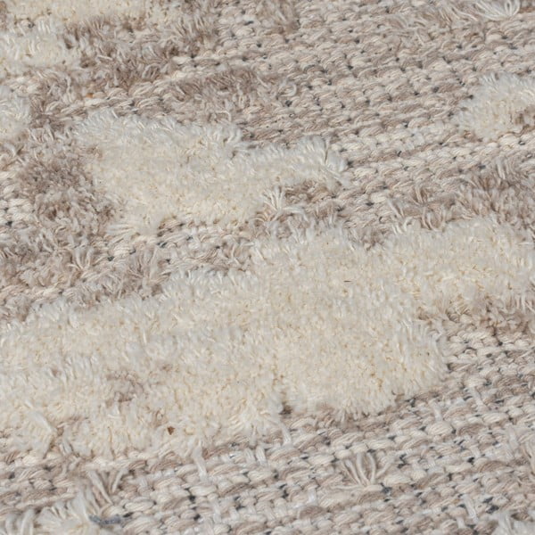 Grau-beiger, waschbarer Teppich, 155 × 230 cm Connely - Flair Rugs-image-3