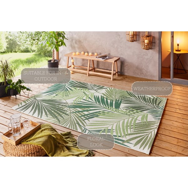Grün-beiger Outdoor-Teppich, 120 x 170 cm Vai - Hanse Home-image-4
